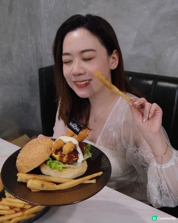 【元朗】人氣Burger 🍔小店！鵝肝騸牯牛肉漢堡超足料‼️