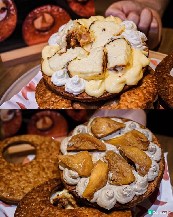 《紅爆日本🇯🇵！即製巴斯克芝士蛋糕千層酥🍰》