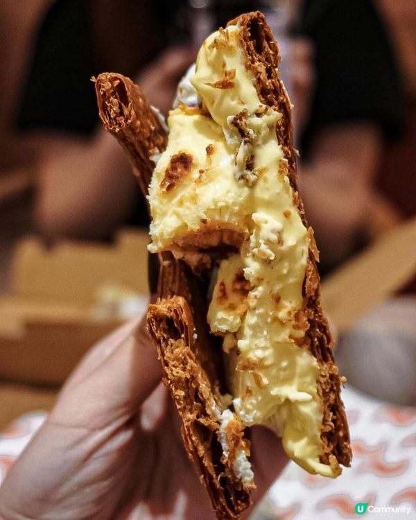 《紅爆日本🇯🇵！即製巴斯克芝士蛋糕千層酥🍰》