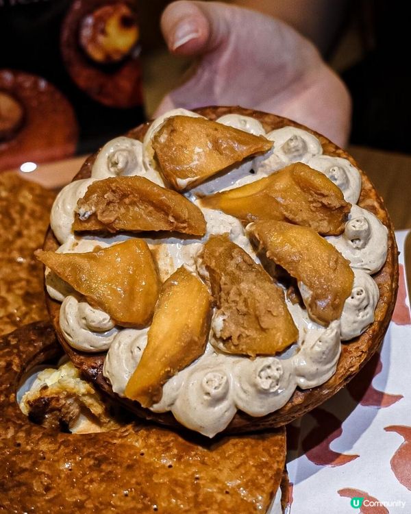 《紅爆日本🇯🇵！即製巴斯克芝士蛋糕千層酥🍰》