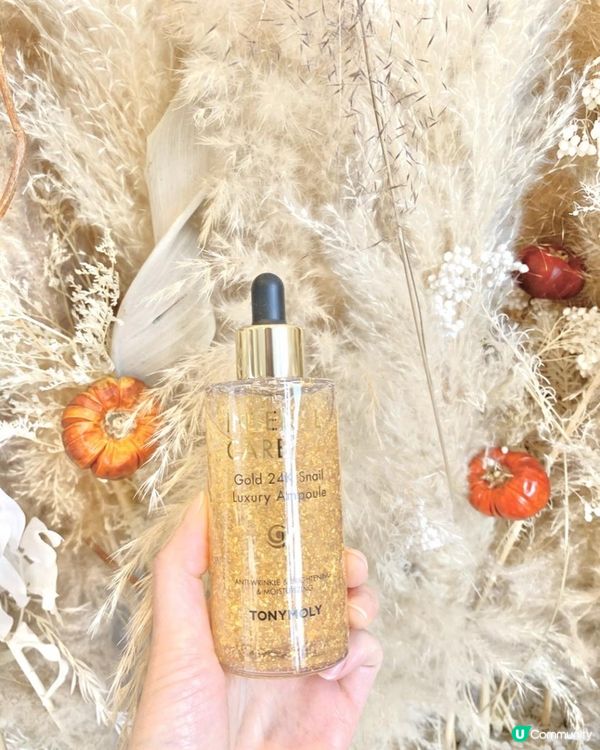 私心推介TONYMOLY 蝸牛全效修護24K純金系列🧡💛