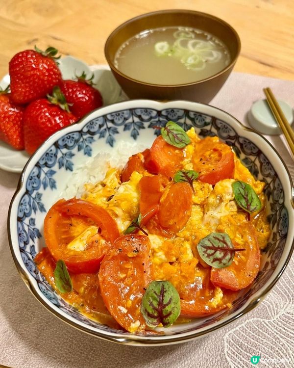 【簡易食譜】蕃茄炒滑蛋 🍅🥚