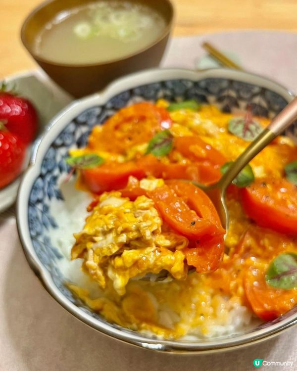 【簡易食譜】蕃茄炒滑蛋 🍅🥚