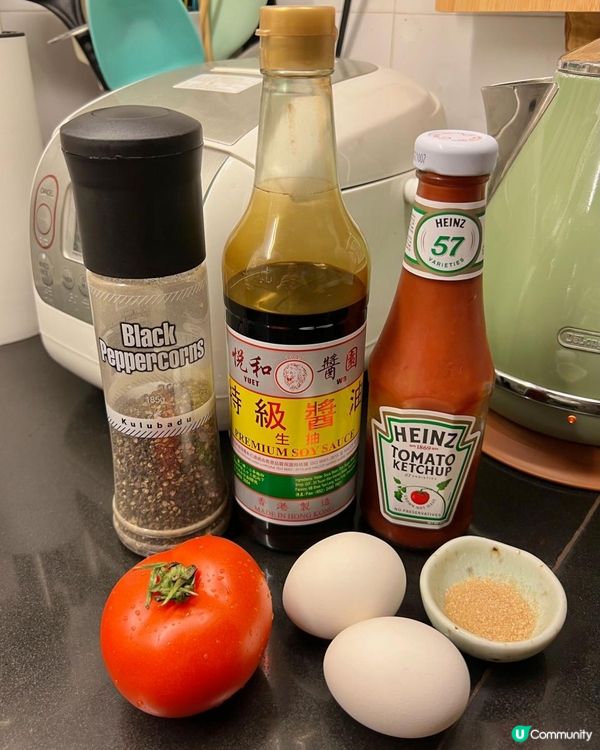 【簡易食譜】蕃茄炒滑蛋 🍅🥚