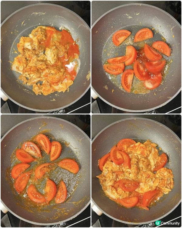 【簡易食譜】蕃茄炒滑蛋 🍅🥚