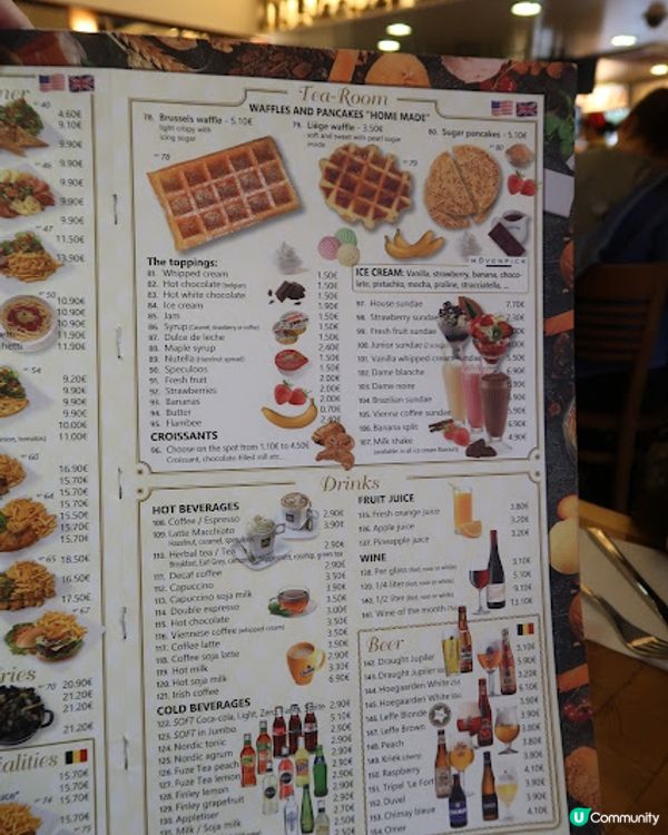 西歐四國遊 Day8 (比利時原來有兩種窩夫?布魯塞爾機場,國泰商務艙)