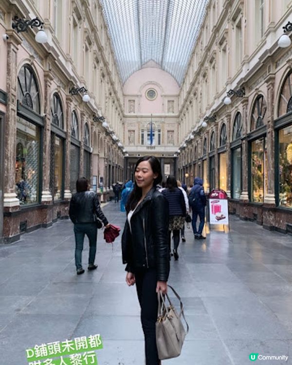 西歐四國遊 Day8 (比利時原來有兩種窩夫?布魯塞爾機場,國泰商務艙)