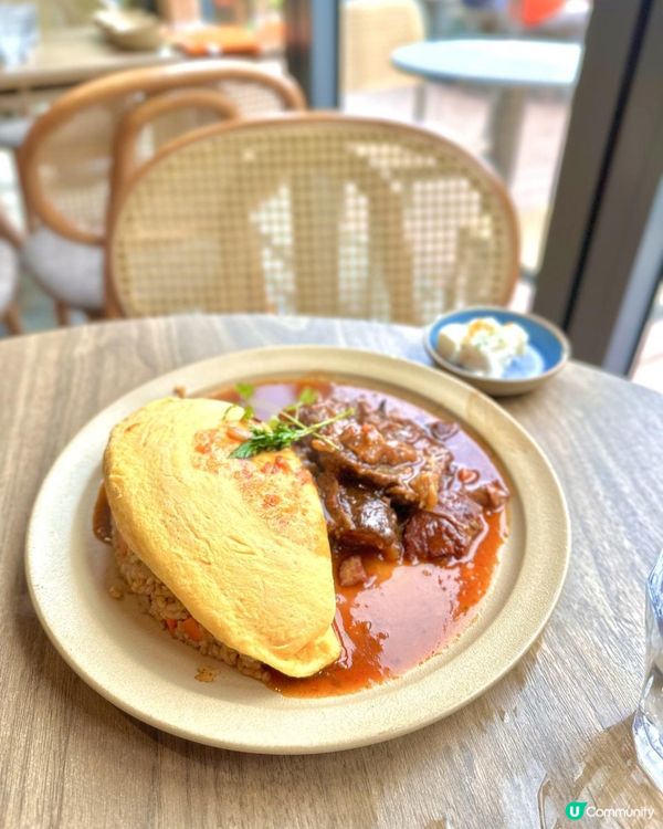 元朗韓風柑橘橙色Cafe｜Terrace in Seaside