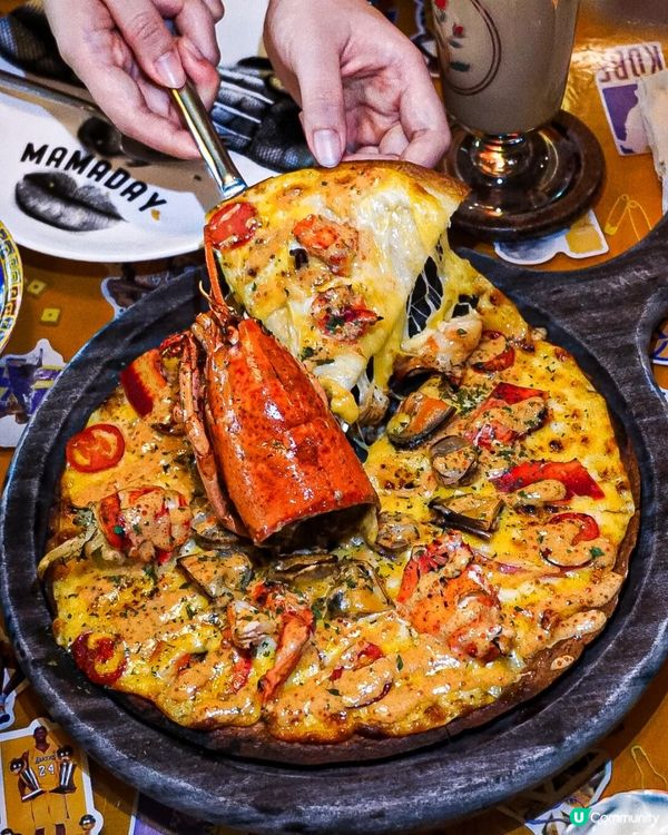 《尖沙咀玩味餐廳 原隻龍蝦薄餅🦞🍕》 