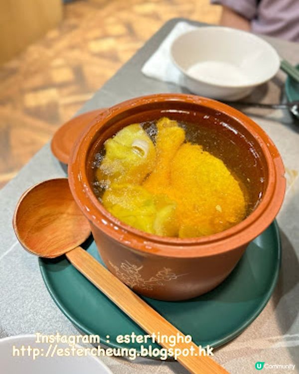 【沙田 食記】惹味香辣海鮮干鍋 + 滋補花膠螺頭干貝燉雲吞雞湯 ♥ 龍門一番 川滬。紫砂燉湯