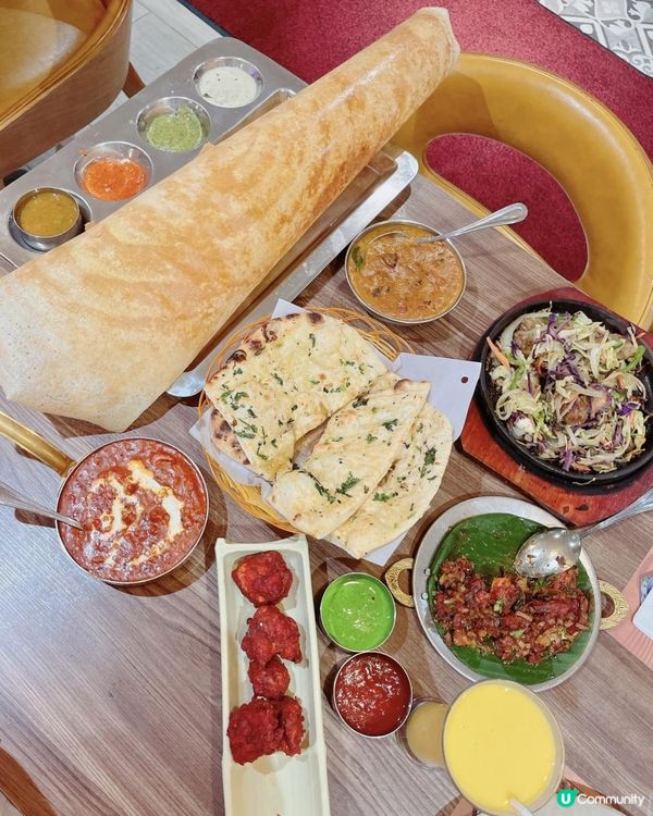 正宗印度菜🇮🇳必食巨型薄餅DOSA - Anjappar Chettinad Indian Restaurant