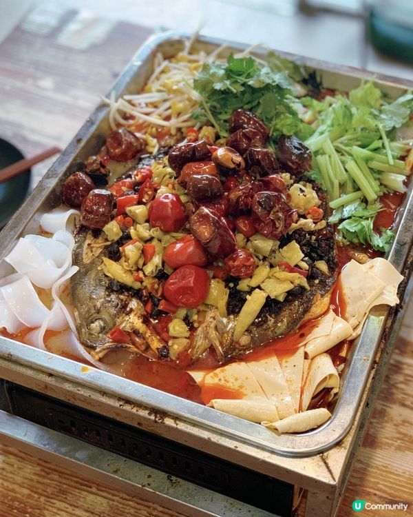 鮮魚菜式專家· 泡椒現烤海鱸魚