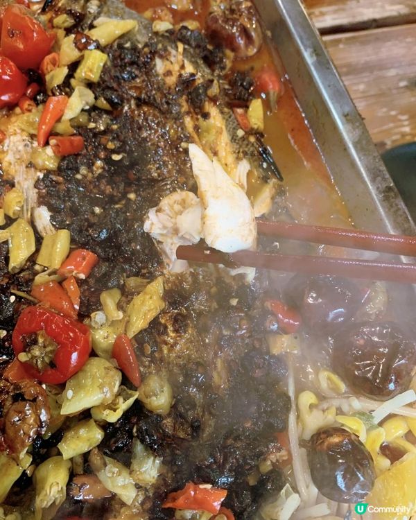 鮮魚菜式專家· 泡椒現烤海鱸魚