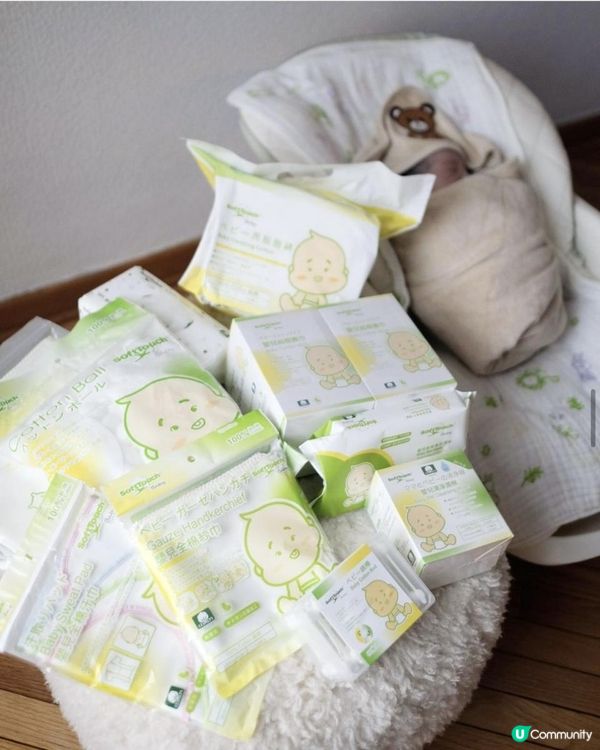 【新手媽媽】寶寶皮膚護理：SoftTouch綿花