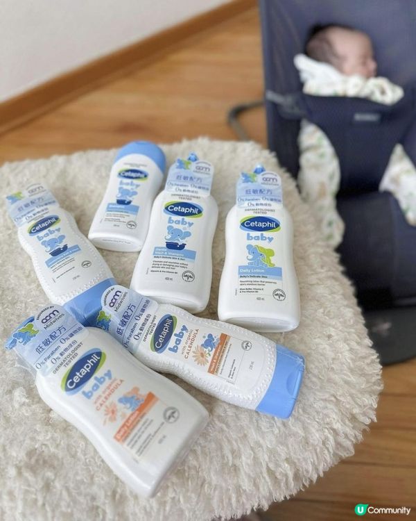 【新手媽媽】寶寶皮膚護理：Cetaphil #嬰兒護理系列