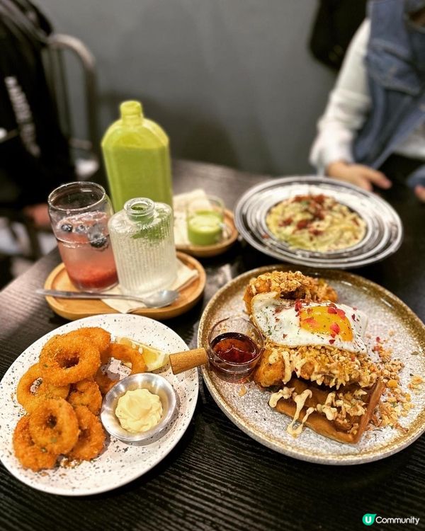 好飽肚嘅一餐☺️