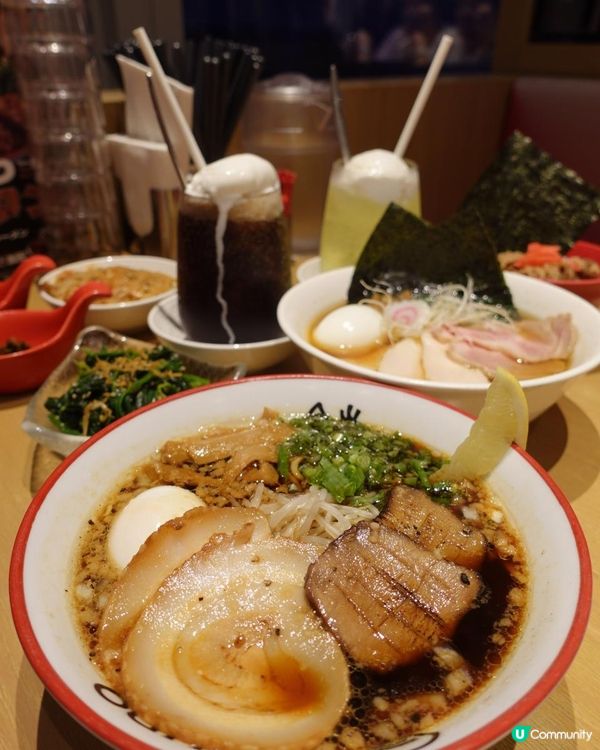 ✨期間限定。牛舌黑醬油拉麵🍜