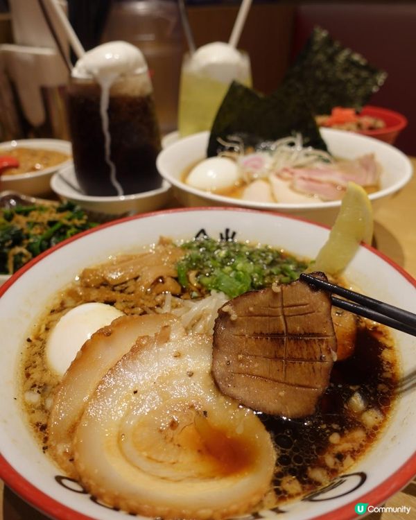 ✨期間限定。牛舌黑醬油拉麵🍜