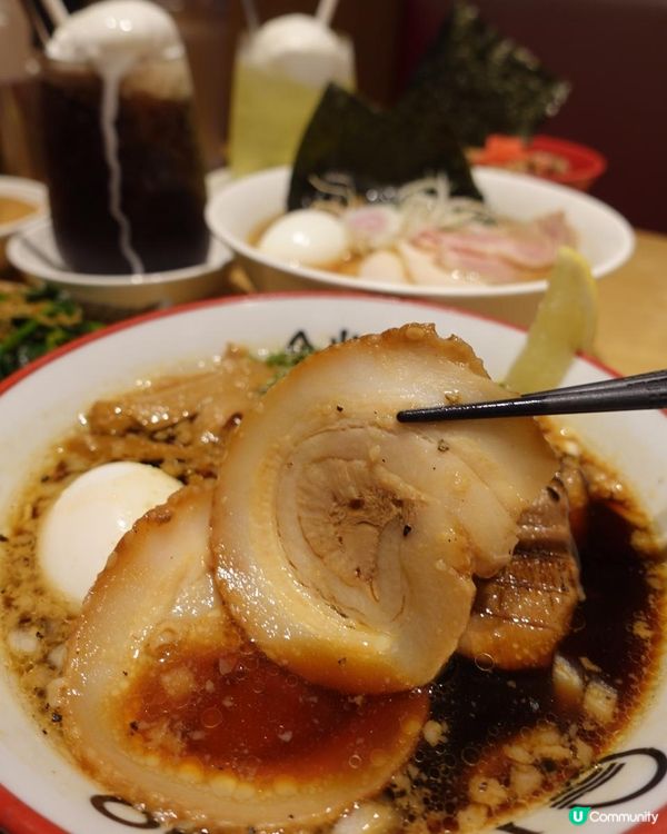 ✨期間限定。牛舌黑醬油拉麵🍜