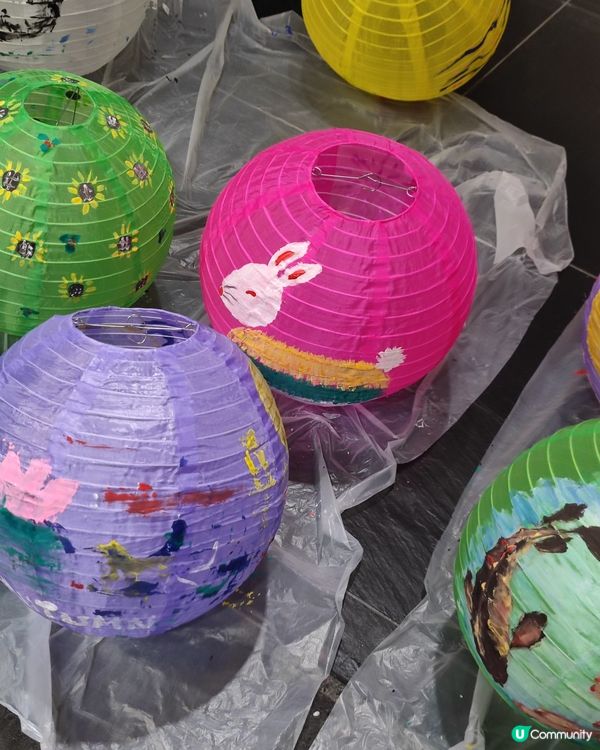 中秋燈籠自己畫