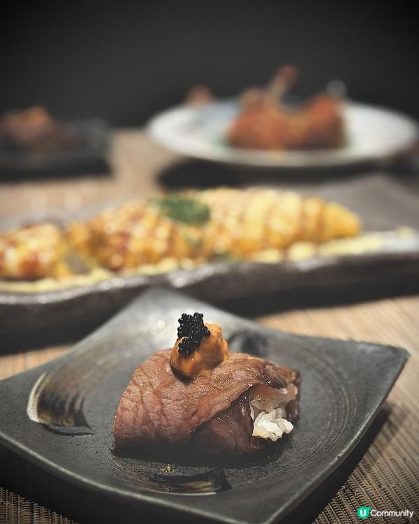 銅鑼灣｜必試席前烹調の海膽和牛燒✨