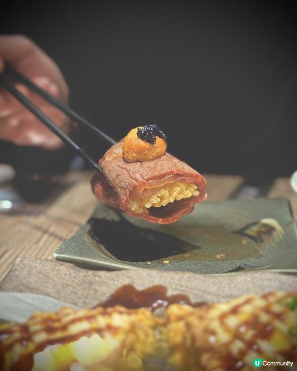 銅鑼灣｜必試席前烹調の海膽和牛燒✨