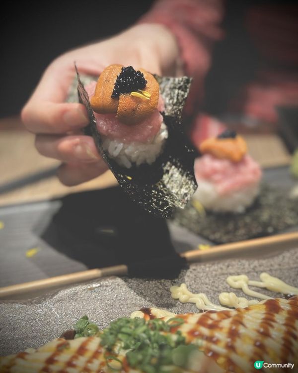 銅鑼灣｜必試席前烹調の海膽和牛燒✨