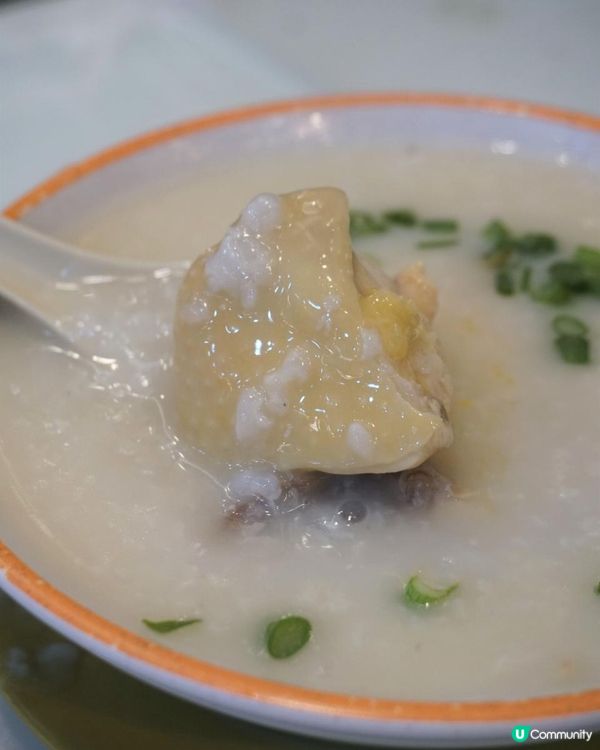 西環【正牌沙田雞粥】必食「西環」雞粥配紅燒乳鴿