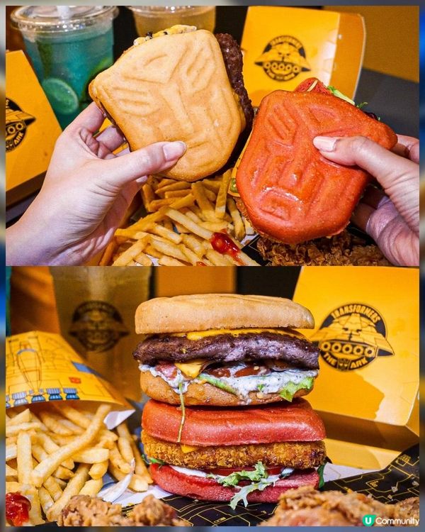 《全球首間變形金剛旗艦店 柯柏文漢堡🍔》