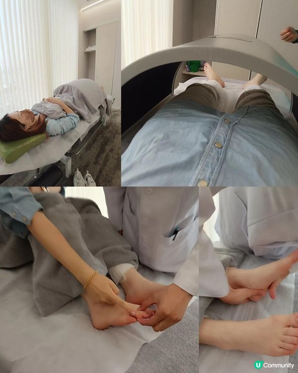 環境舒適配合機器做痛症治療