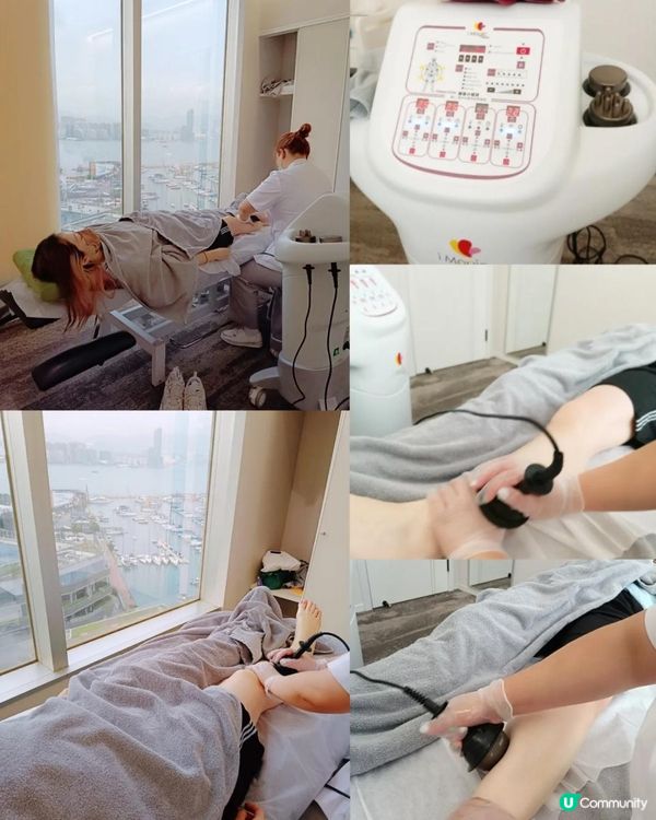 環境舒適配合機器做痛症治療