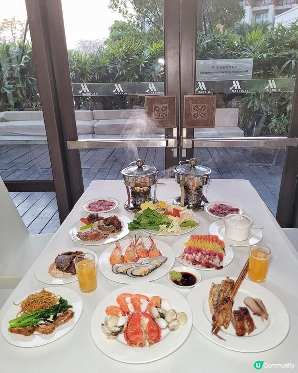 《環迴深圳》食物款色多 X 座位間闊落 @ Kitchen ( 深圳佳兆業萬豪酒店 )