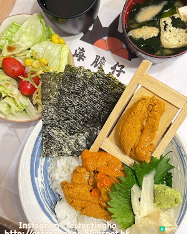 【新蒲崗 食記】去海膽仔 ♥ 海膽丼 ♥ 日本雪解蠔