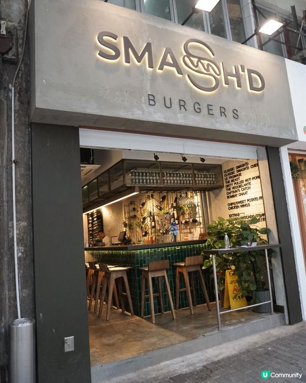 西環【Smash'd】百份百純牛肉炮製份量級Burger