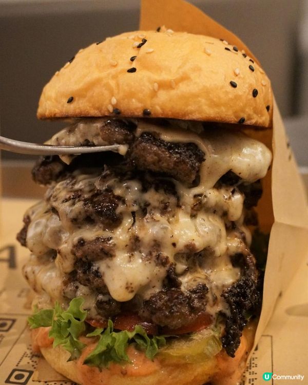 西環【Smash'd】百份百純牛肉炮製份量級Burger