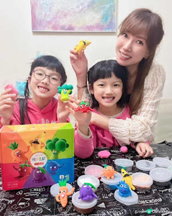 「Hey Clay」輕黏土 富創意又好玩