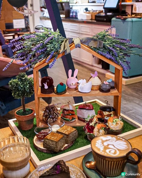 《佐敦高質抵食 𝗰𝗮𝗳𝗲 春日花園下午茶🌼🐇》 