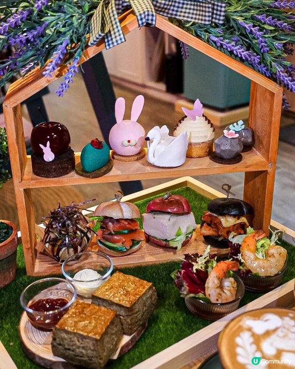 《佐敦高質抵食 𝗰𝗮𝗳𝗲 春日花園下午茶🌼🐇》 