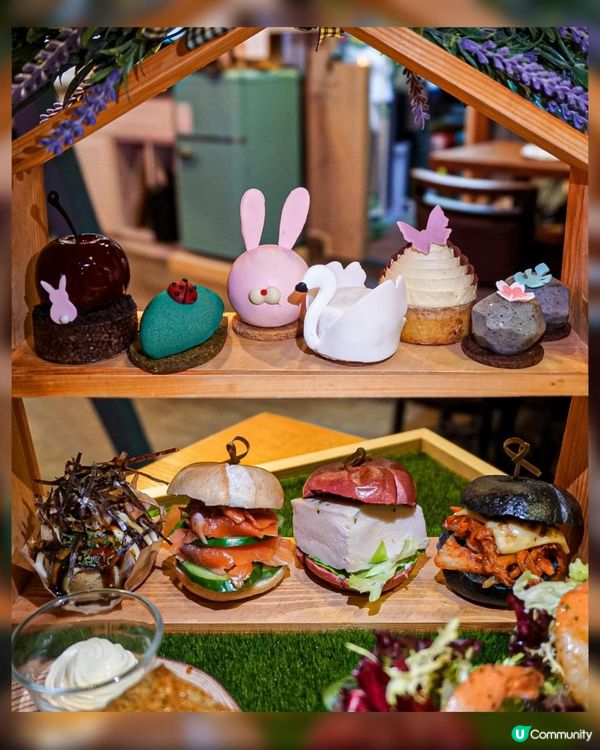 《佐敦高質抵食 𝗰𝗮𝗳𝗲 春日花園下午茶🌼🐇》 