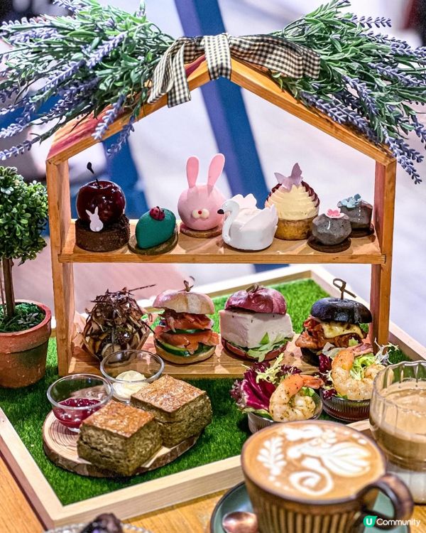 《佐敦高質抵食 𝗰𝗮𝗳𝗲 春日花園下午茶🌼🐇》 