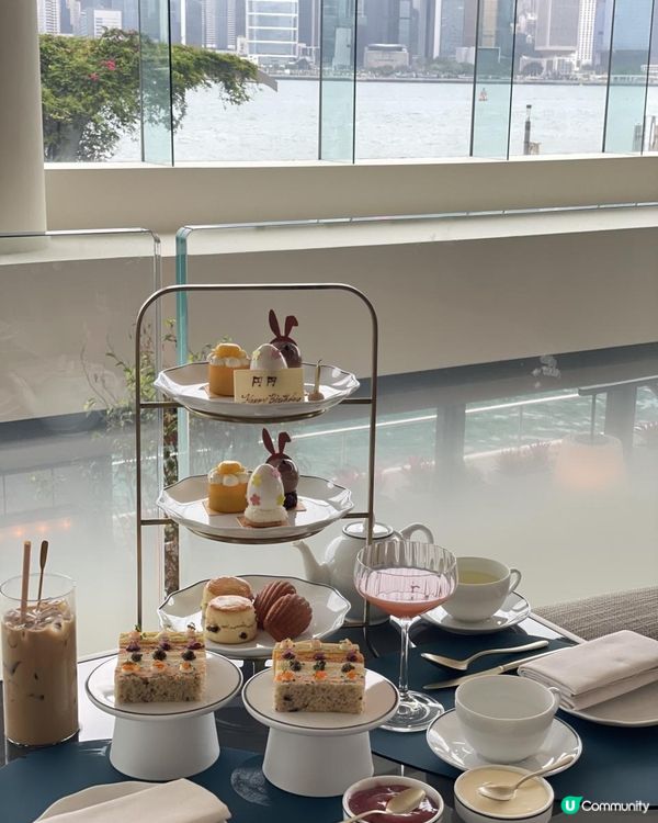 🌊 麗晶酒店重開•維港美景下午茶