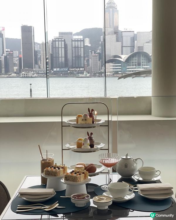 🌊 麗晶酒店重開•維港美景下午茶
