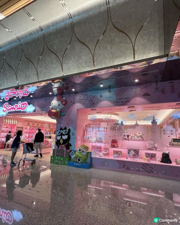 台北桃園國際機場Hello Kitty主題｜候機區｜打卡｜兒童遊戲設施