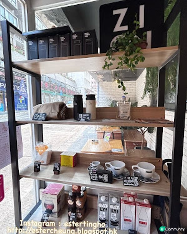 【西環 食記】西營盤咖啡店 ♥ 超滿足的。抹茶紅豆可頌窩夫配抹茶雪糕 + 可愛拉花咖啡 ♥ Coffee by Zion