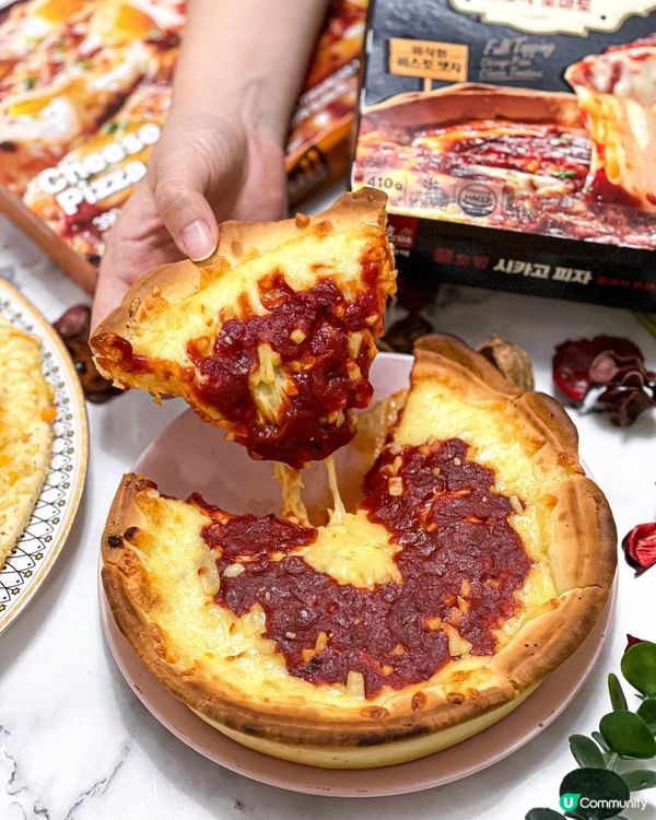 《🇰🇷在家翻熱即食人氣韓式拉絲pizza🍕》