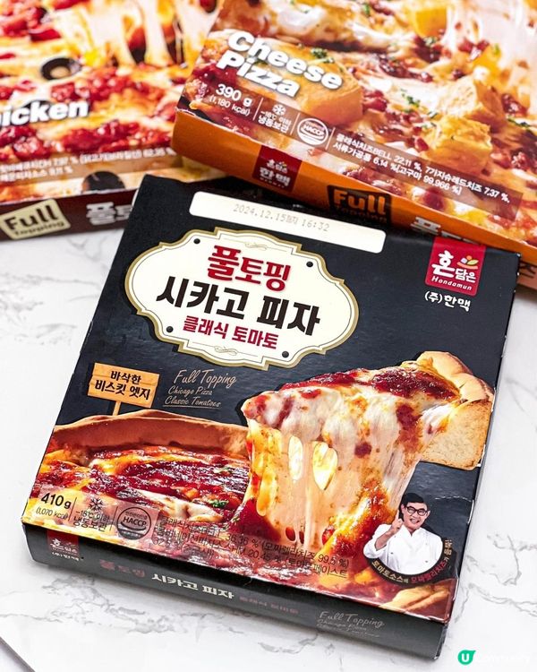《🇰🇷在家翻熱即食人氣韓式拉絲pizza🍕》