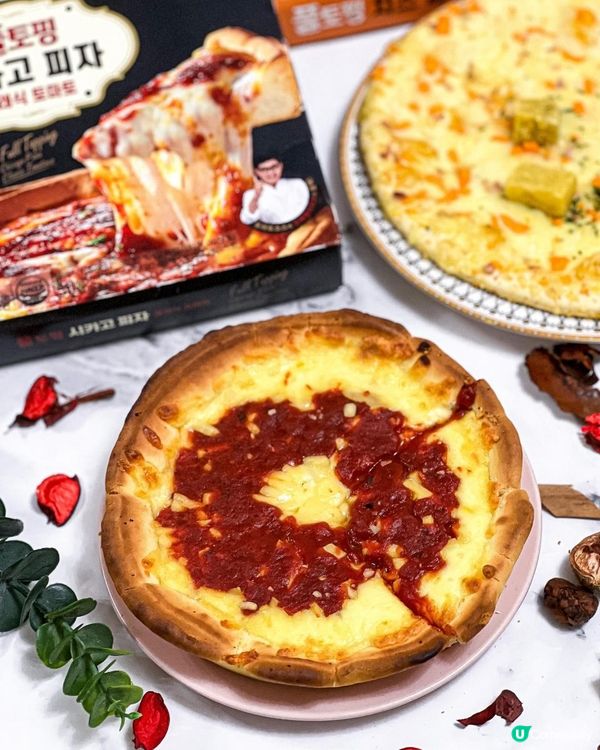 《🇰🇷在家翻熱即食人氣韓式拉絲pizza🍕》