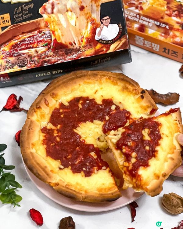 《🇰🇷在家翻熱即食人氣韓式拉絲pizza🍕》
