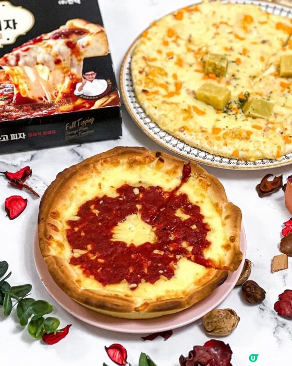 《🇰🇷在家翻熱即食人氣韓式拉絲pizza🍕》