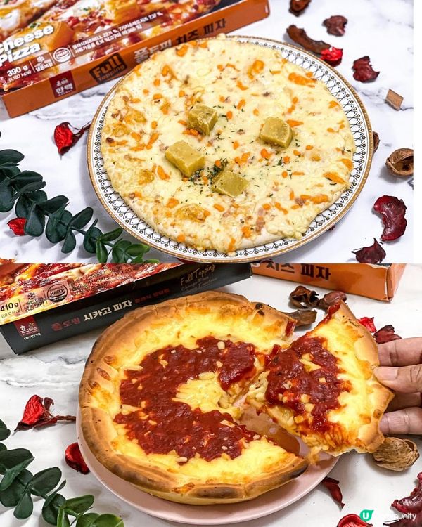 《🇰🇷在家翻熱即食人氣韓式拉絲pizza🍕》